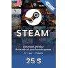 Steam Wallet $25 USD [US]